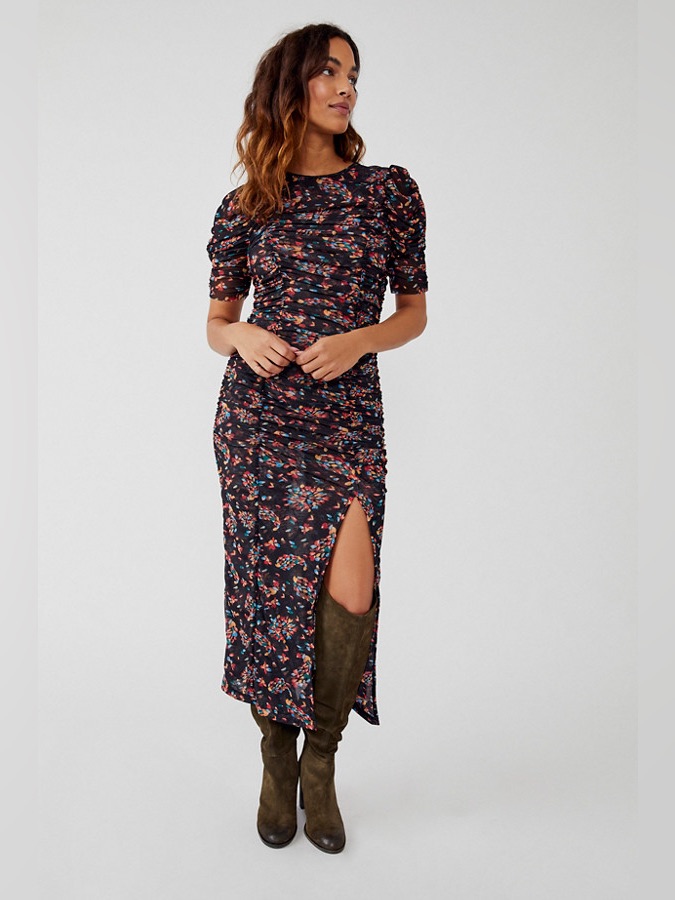 Nwt Free People Briella Midi Dress Size Xs
